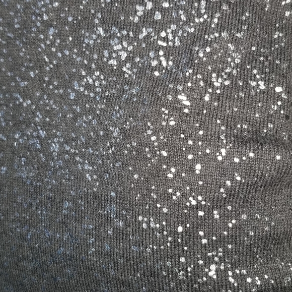 Calvin Klein Cinch Sweater Dress Silver Splatter S - Picture 4 of 12